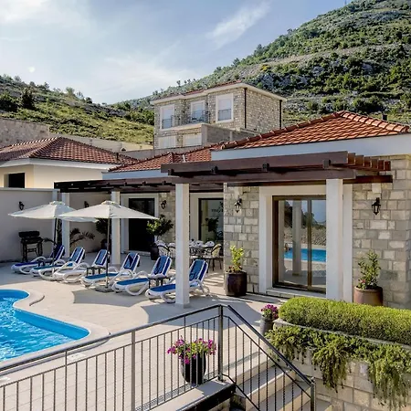 Luxury Queen With Private Pool Near Dubrovnik Vila *